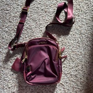 Tumi Ruma Crossbody in Cordovan